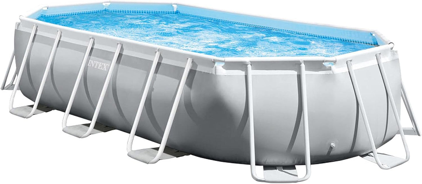 Intex 16.5'X9'X48 Prism Frame Oval Pool Set