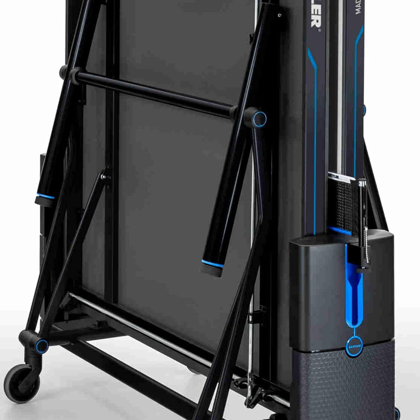 KETTLER K15 Outdoor Profi-Tischtennisplatte | Qualität Made in Germany (TÜV-geprüft) | Wetterfest | Zusammenklappbar & leicht verstaubar | 10mm Melaminharzplatte | Sichere Lieferung | Vormontiert