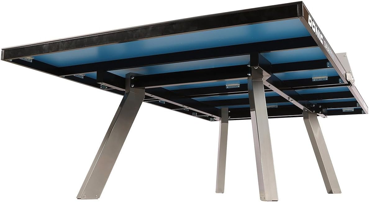 DONIC Tischtennisplatte Galaxy Outdoor, Chromoptik-blau, One Size, 230237040