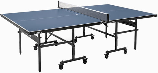 JOOLA Tischtennisplatte Inside Tischtennistisch Indoor klappbar – Schneller Aufbau - inklusive Tischtennis Netz, 274 x 152,5 x 76 cm