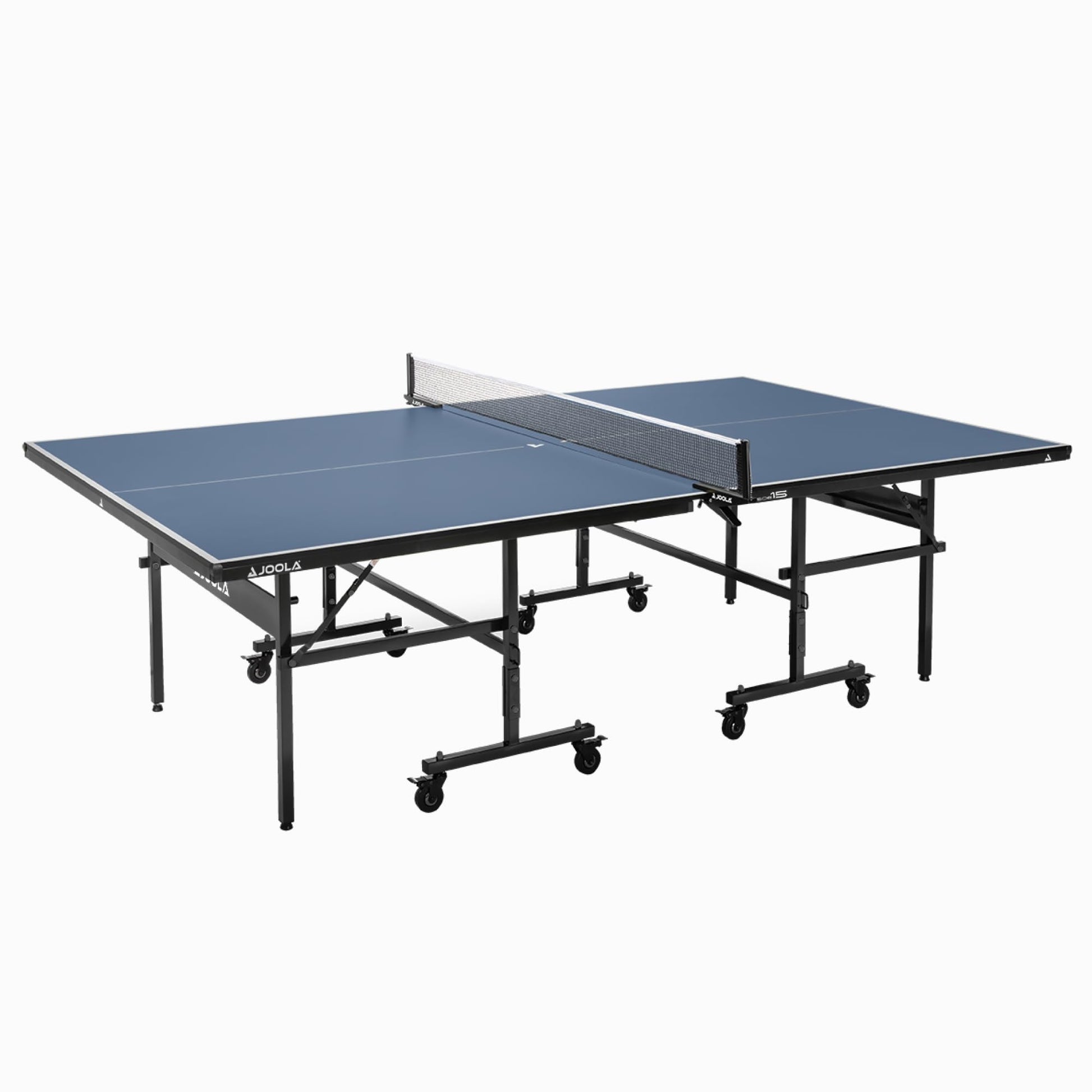 JOOLA Tischtennisplatte Inside Tischtennistisch Indoor klappbar – Schneller Aufbau - inklusive Tischtennis Netz, 274 x 152,5 x 76 cm