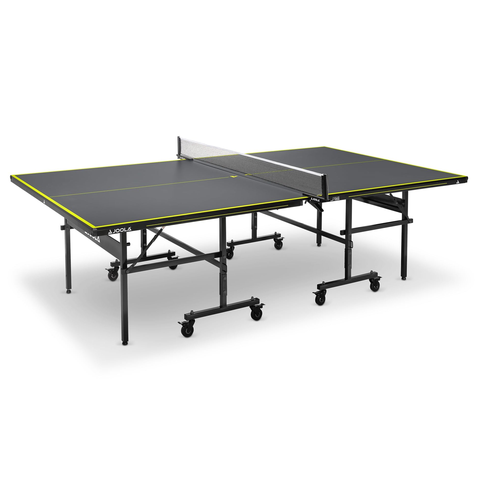 JOOLA Tischtennisplatte Inside Tischtennistisch Indoor klappbar – Schneller Aufbau - inklusive Tischtennis Netz, 274 x 152,5 x 76 cm