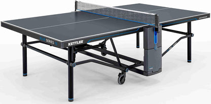 KETTLER K15 Outdoor Profi-Tischtennisplatte | Qualität Made in Germany (TÜV-geprüft) | Wetterfest | Zusammenklappbar & leicht verstaubar | 10mm Melaminharzplatte | Sichere Lieferung | Vormontiert