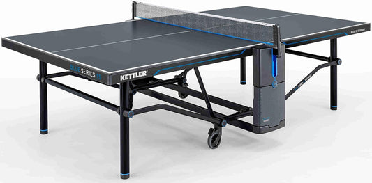 KETTLER K15 Outdoor Profi-Tischtennisplatte | Qualität Made in Germany (TÜV-geprüft) | Wetterfest | Zusammenklappbar & leicht verstaubar | 10mm Melaminharzplatte | Sichere Lieferung | Vormontiert