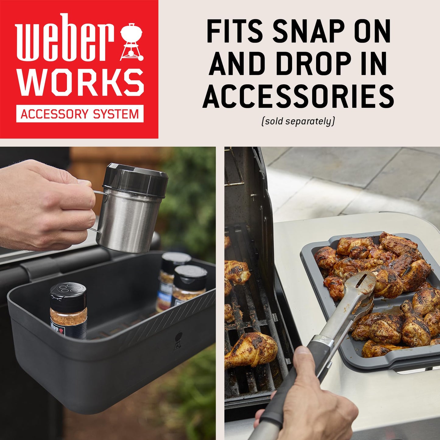 Weber Genesis E-325 Natural Gas Grill for Outdoor Cooking, 3 Burners, Black – Porcelain-Enameled, Cast-Iron Grates, PureBlu Burners & Sear Zone