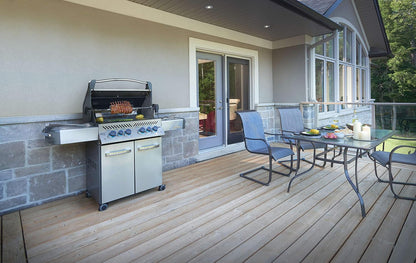 Napoleon P500RSIBPSS-3 Prestige 500 RSIB Propane Gas Grill, sq. in + Infrared Side and Rear Burner, Stainless Steel