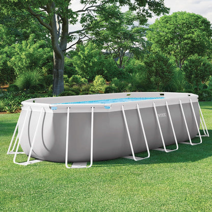 Intex 16.5'X9'X48 Prism Frame Oval Pool Set