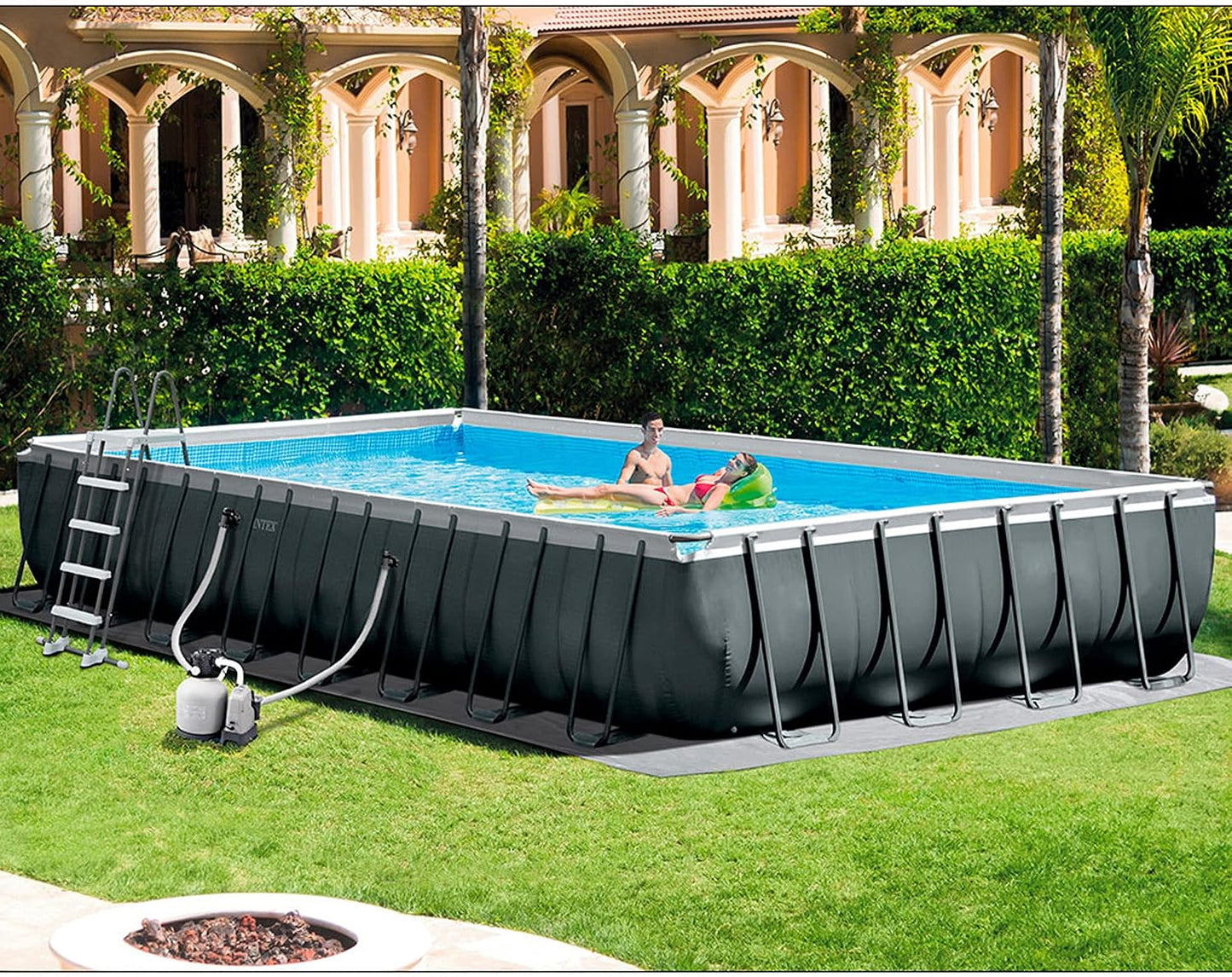 32Ft X 16Ft X 52In Ultra Xtr Rectangular Pool Set
